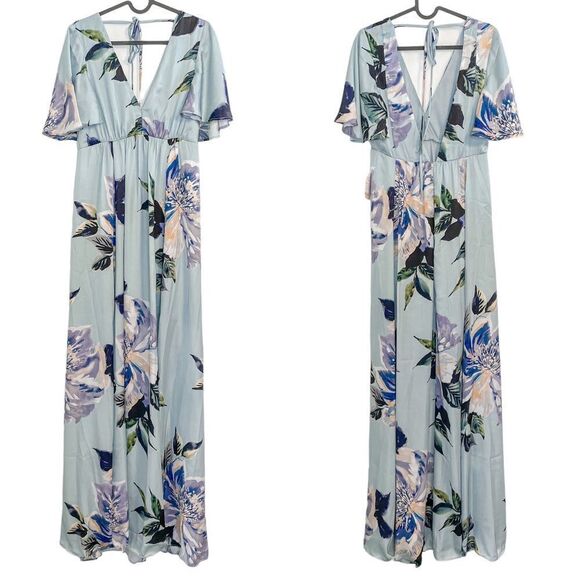 Show Me Your Mumu Faye Flutter Maxi Dress M - Picture 6 of 10